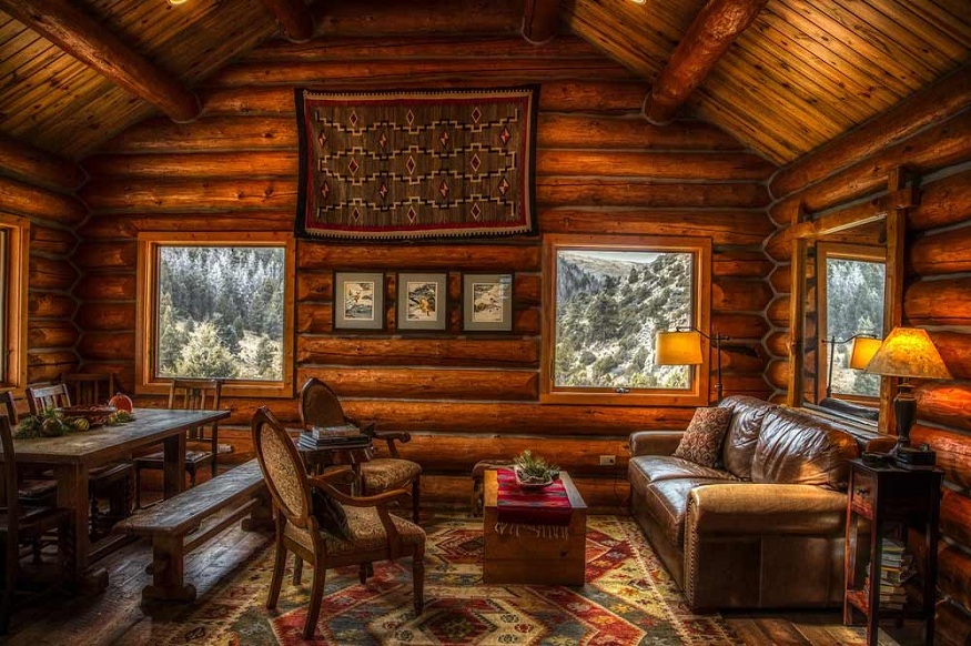 Natural Designs for Your Log Cabin
